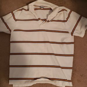 Stripped polo shirt (large)